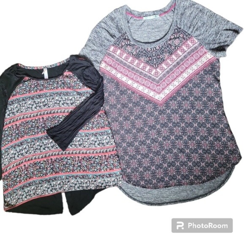Funky Print Top Bundle of 2 - Large